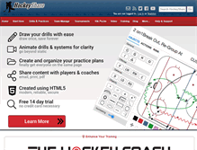 Tablet Screenshot of hockeyshare.com